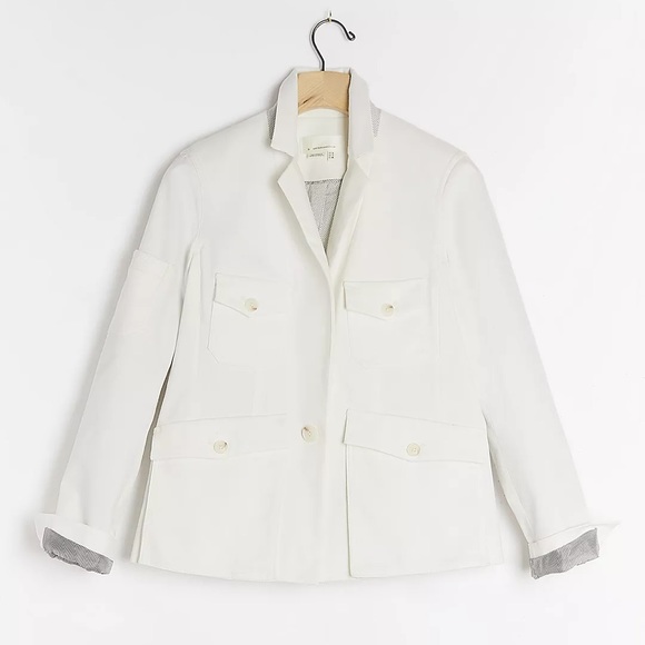 nwt ANTHROPOLOGIE | Neve Utility Jacket | Five star reviews ⭐️⭐️⭐️⭐️⭐️ | size 2 - Picture 3 of 14